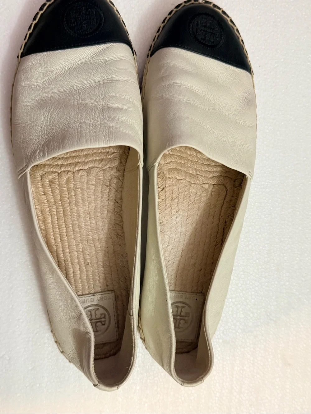 Tory Burch leather espadrille